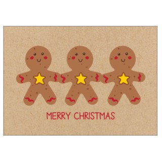 CP325 Merry Gingerbread - Printed
